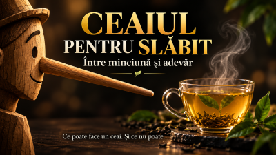 Ceaiul pentru slăbit – între minciună și adevăr
