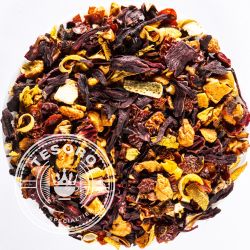 Blood Orange Tea – Ceai Portocală Roșie, fructat și vibrant, fără teină