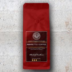 Amaretto Coffee - Cafea 100% Arabica cu Aromă de Lichior și Migdale | Eleganță Italiană - boabe sau macinata