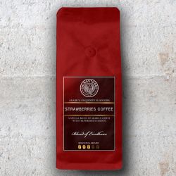 Strawberries Coffee - Cafea 100% Arabica cu Aromă de Căpșuni | Dulceață și Răsfăț - boabe sau macinata