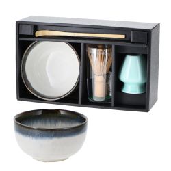 HAIIRO MATCHA TEA SET - set preparare matcha - 4 piese in cutie cadou