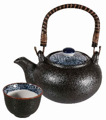 Japanese Tea Set ROKU – Ceainic și Cupe Japoneze Lucrate Manual