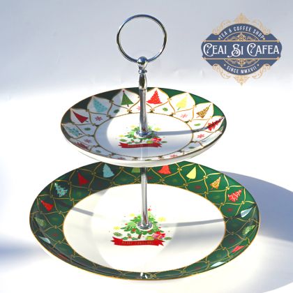 Platou etajat  BRADUTI DE CRACIUN - 2 etaje