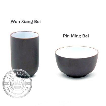 Set testare ceai Gong Fu Cha Yixing Zisha – 2 piese (Wen Xiang & Pin Ming)