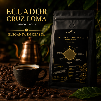 Ecuador Cruz Loma Typica Honey | Cafea de specialitate 100% Arabica
