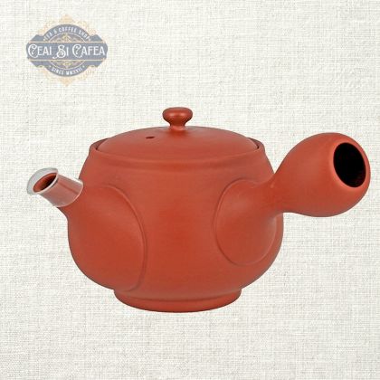 Tokoname Sasame Kyusu – Ceainic Japonez 320 ml cu Sită Ceramică