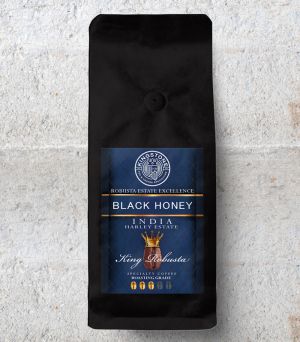 India BLACK HONEY - KING ROBUSTA - HARLEY ESTATE - cafea de specialitate KINGSTONE - boabe sau macinata