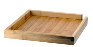Tava din bambus pentru PU ERH BEENG 24x24cm