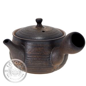 Ceainic stil japonez  Yokode Kyūsu – stil Tokoname Yakishime - SHINKI NO KAGAYAKI (Stralucirea Zorilor)