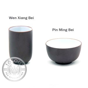 Set testare ceai Gong Fu Cha Yixing Zisha – 2 piese (Wen Xiang & Pin Ming)
