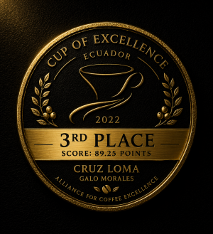 Ecuador Cruz Loma Typica Honey | Cafea de specialitate 100% Arabica