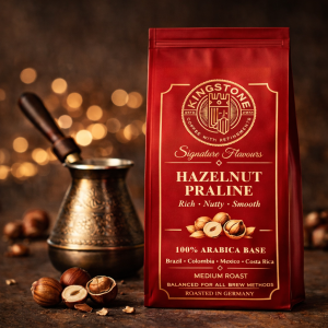 Hazelnut Praline Coffee - Cafea 100% Arabica cu Aromă de Alune de Pădure