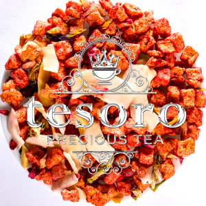 Pink Unicorn – Ceai de Fructe cu Zmeură și Ciocolată Albă