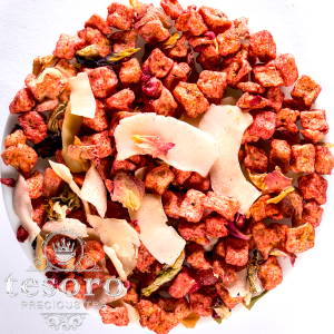 Pink Unicorn – Ceai de Fructe cu Zmeură și Ciocolată Albă