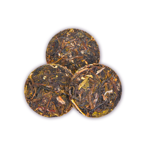 Mini Beeng Cha Pu-Erh Sheng Jing Mai Mountain – turte presate de 5 g