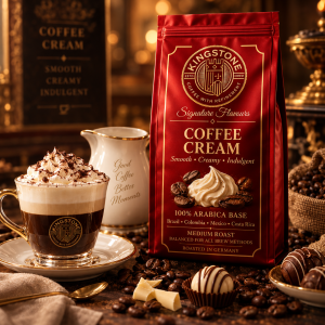  Coffee Cream - Cafea 100% Arabica cu Aromă de Frișcă