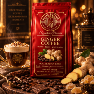 Ginger Coffee - Cafea 100% Arabica cu Aromă Naturală de Ghimbir
