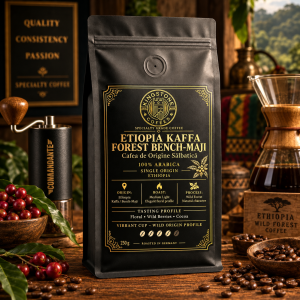Etiopia Kaffa – Forest Bench-Maji | Cafea de Origine Sălbatică | Kingstone
